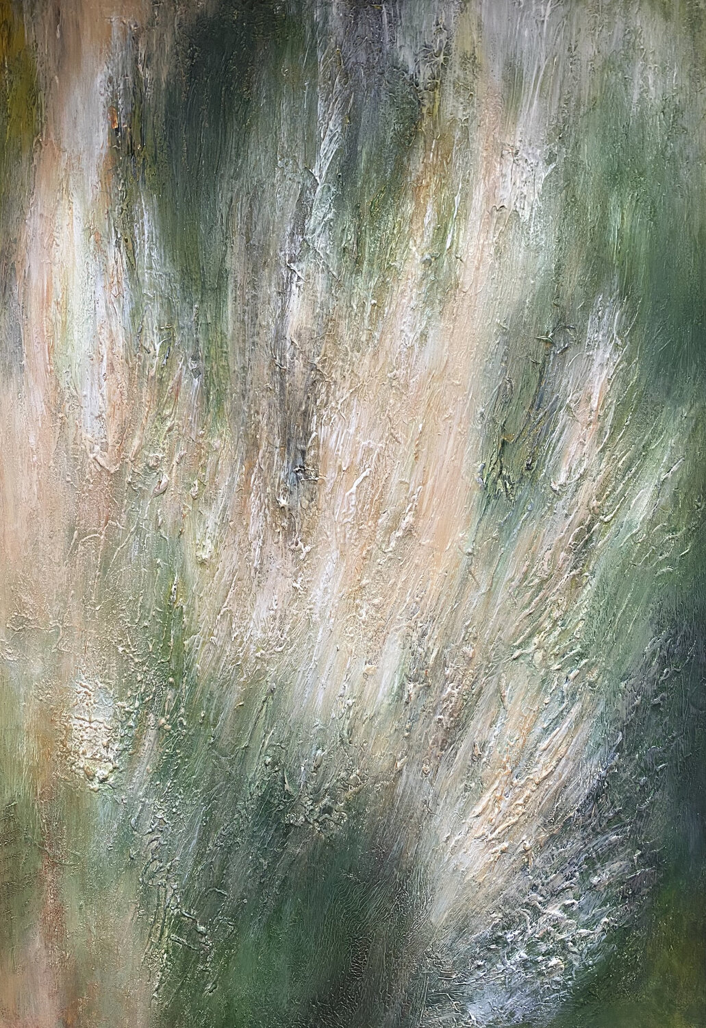 Mulberry Earth Alexandra Petropoulou Original painting for sale