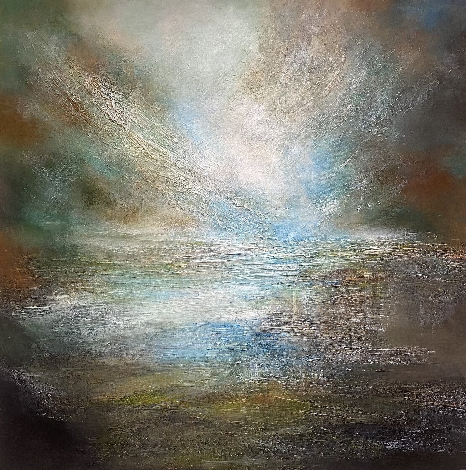 Whispering Path Alexandra Petropoulou Original painting for sale