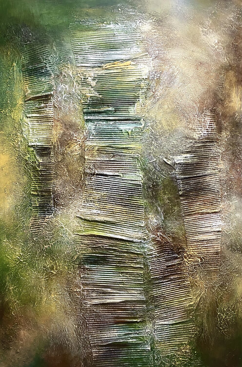 Autumn Echoes Alexandra Petropoulou Original painting for sale