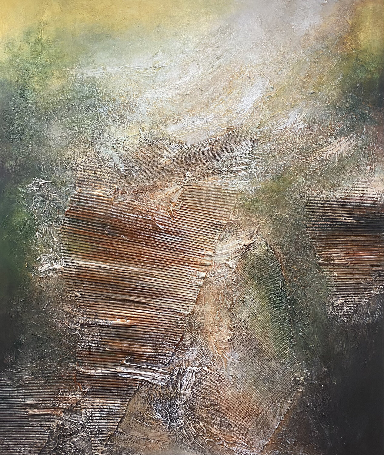 Terra Erosion Alexandra Petropoulou Original painting for sale