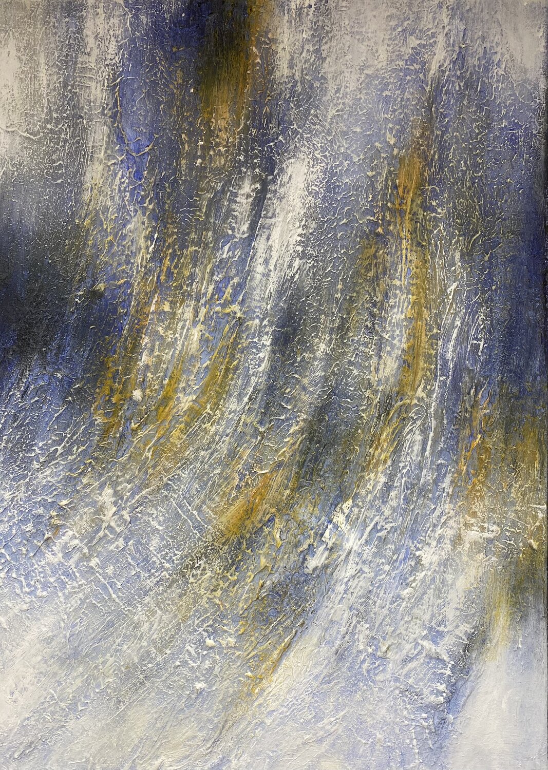 Liquid Stone Alexandra Petropoulou Original painting for sale