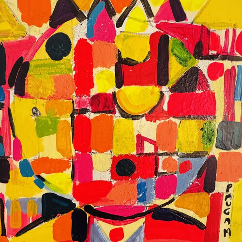 Le roi doré by Daniel PAUGAM, Painting for Sale on Select