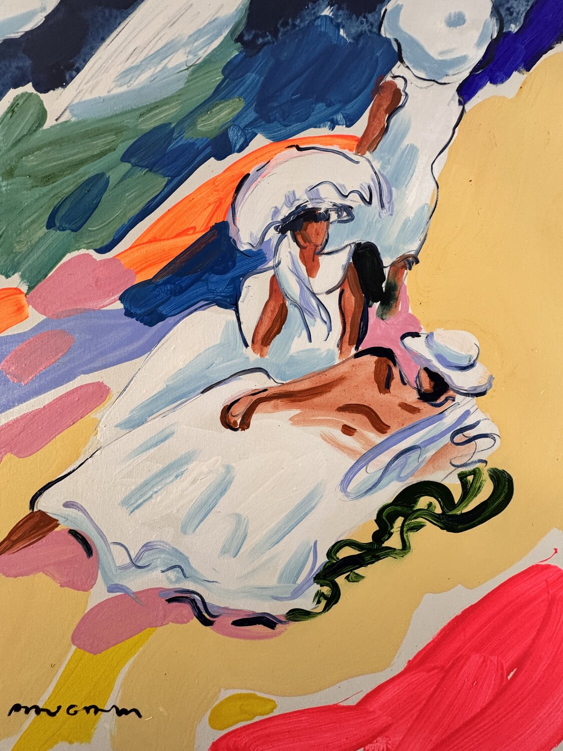 Petite folie Daniel PAUGAM Original painting for sale
