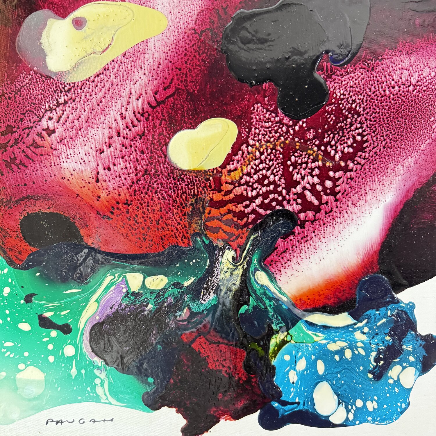 La femme sur l’homme Daniel PAUGAM Original painting for sale