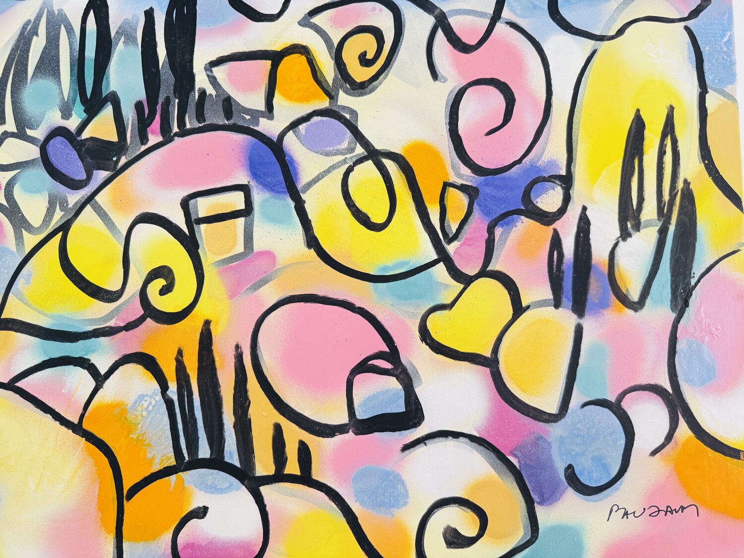 Vaucluse 25 Daniel PAUGAM Original painting for sale