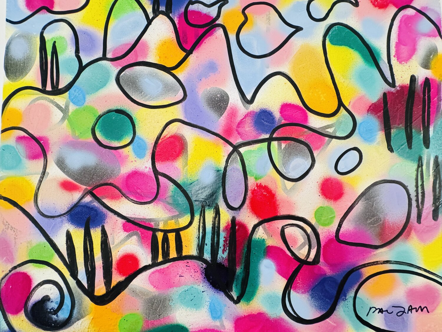Vaucluse 19 Daniel PAUGAM Original painting for sale