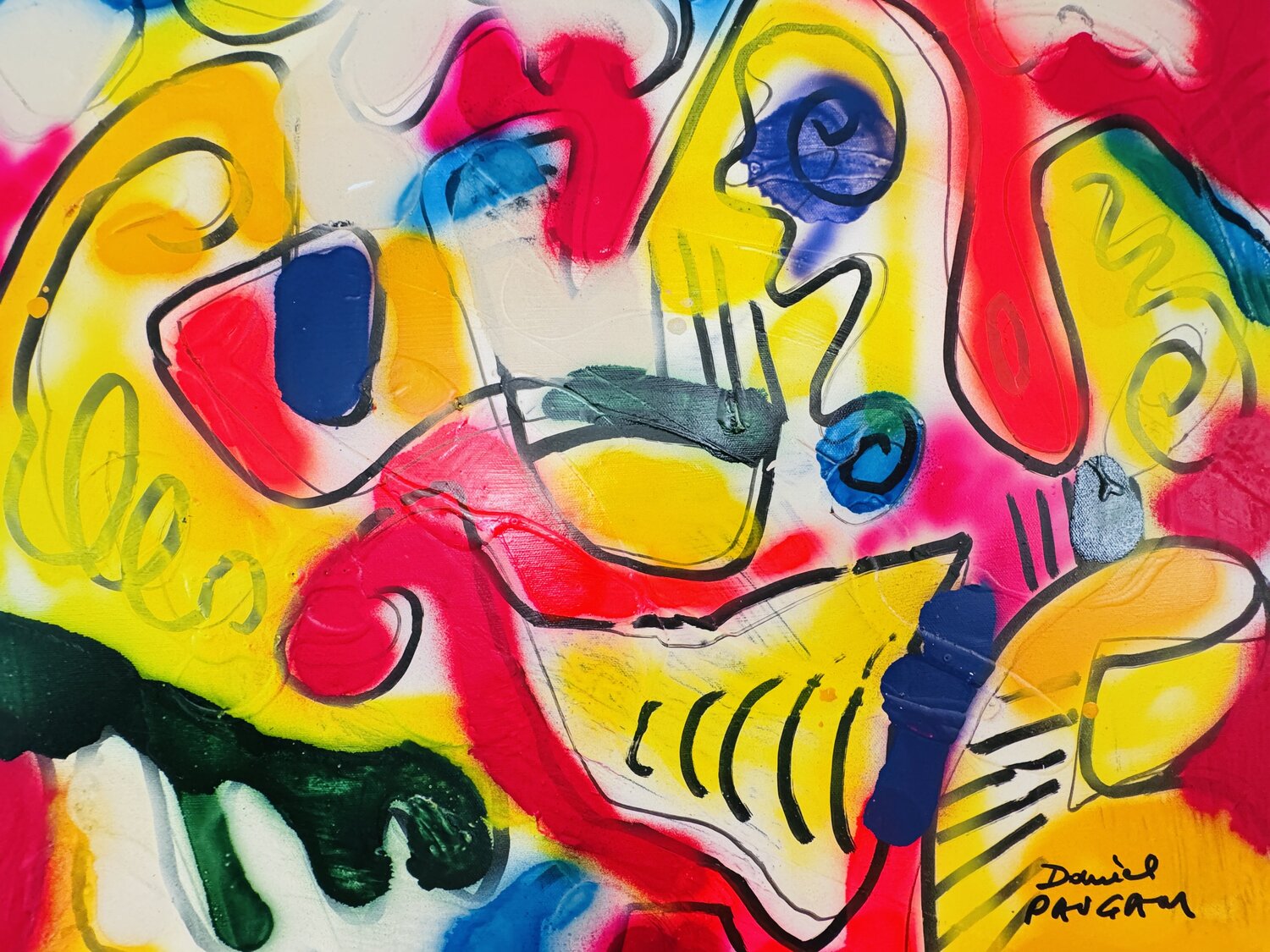 Vaucluse 128 Daniel PAUGAM Original painting for sale