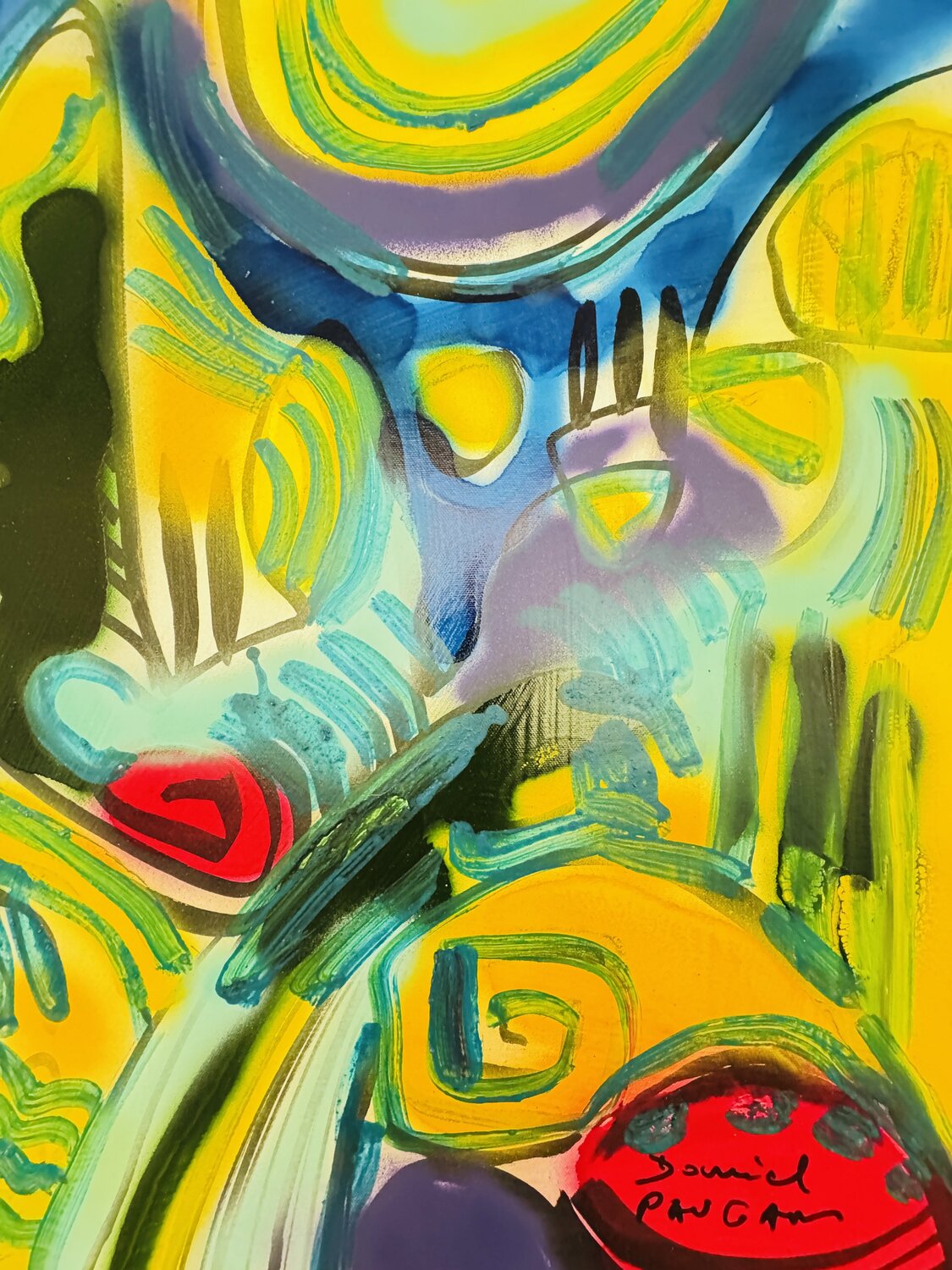 Vaucluse 129 Daniel PAUGAM Original painting for sale