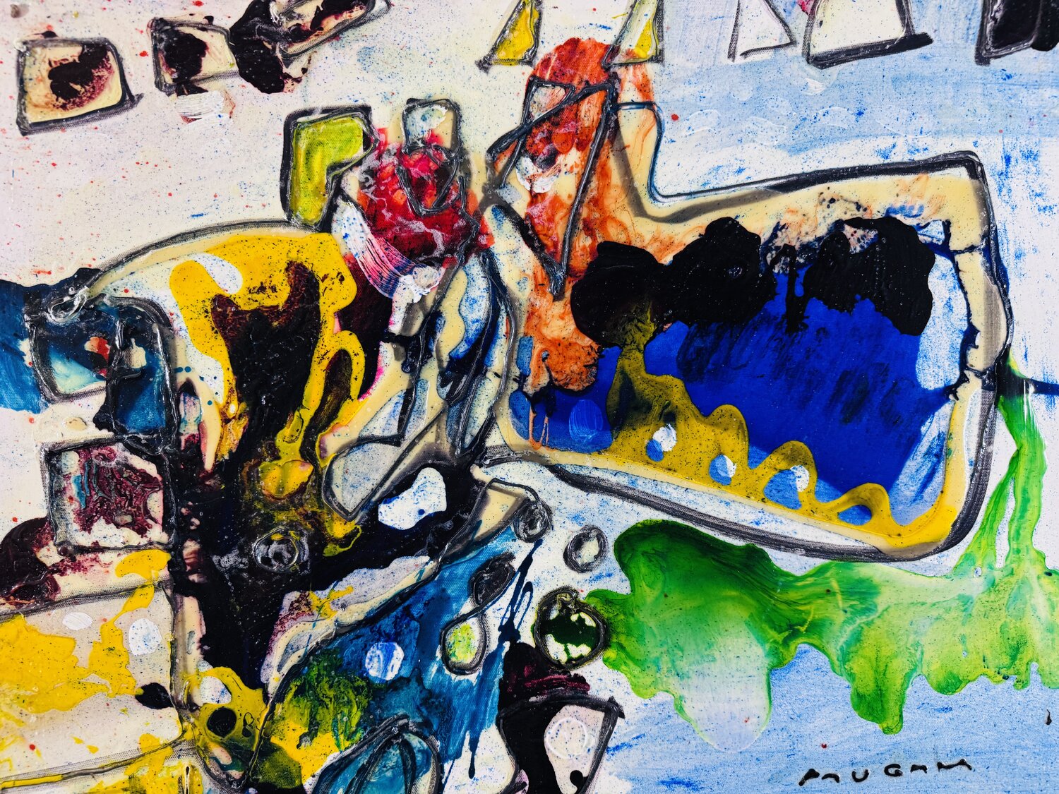 2 bretonnes à la plage Daniel PAUGAM Original painting for sale