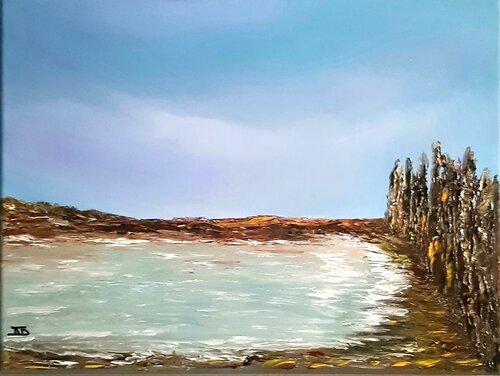 MONDE VIERGE by Véronique Durand, Painting for Sale on Select