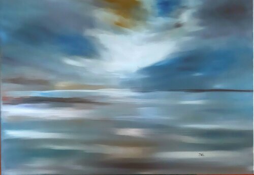 SILENCE INTERIEUR by Véronique Durand, Painting for Sale on Select