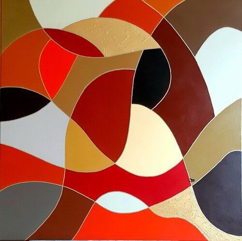 Au-delà du Regard by Véronique Durand, Painting for Sale on Select