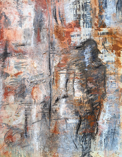 wandeln by Justina Trefz, Painting for Sale on Select