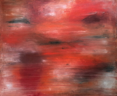 red by Justina Trefz, Painting for Sale on Select