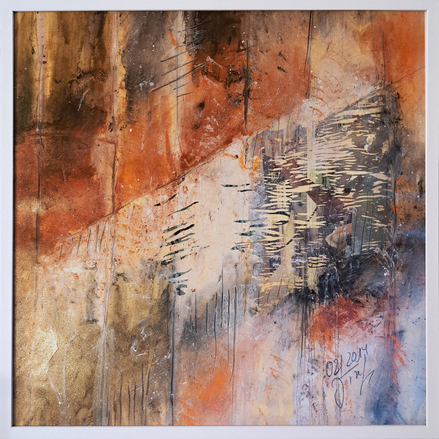 e.benen Justina Trefz Original painting for sale