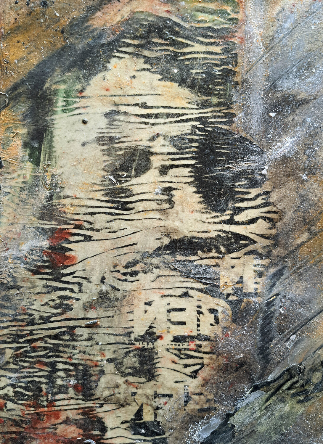 ghost Justina Trefz Original painting for sale