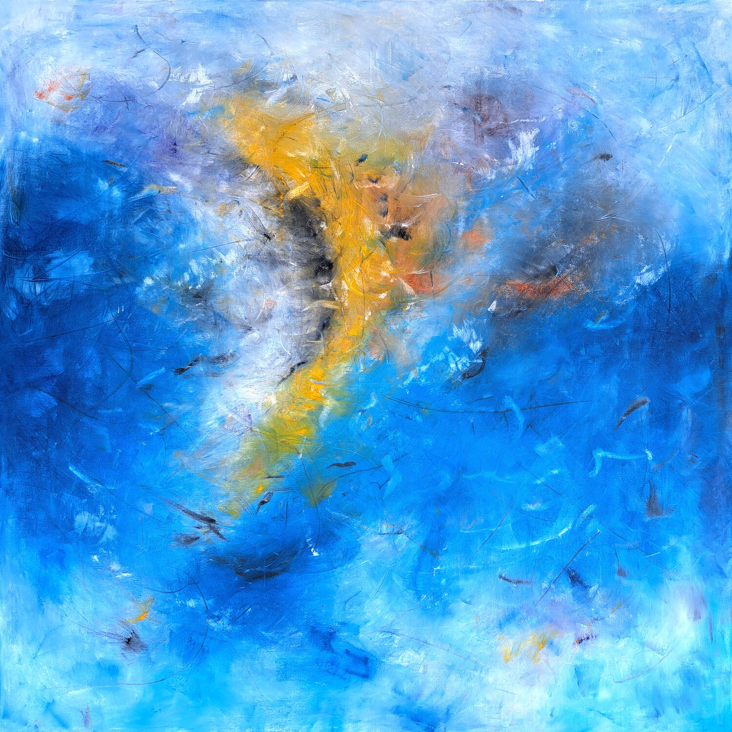 deep Justina Trefz Original painting for sale