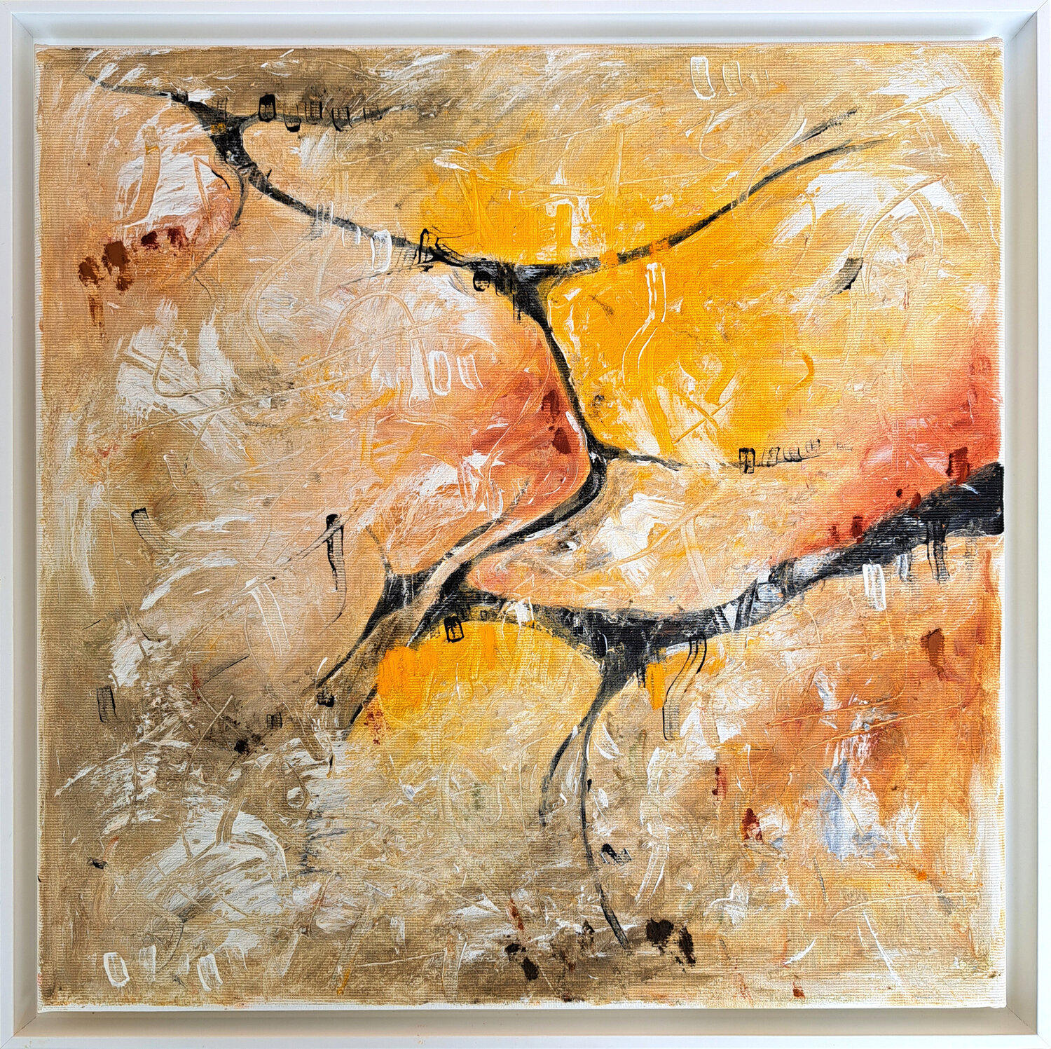 organic Justina Trefz Original painting for sale