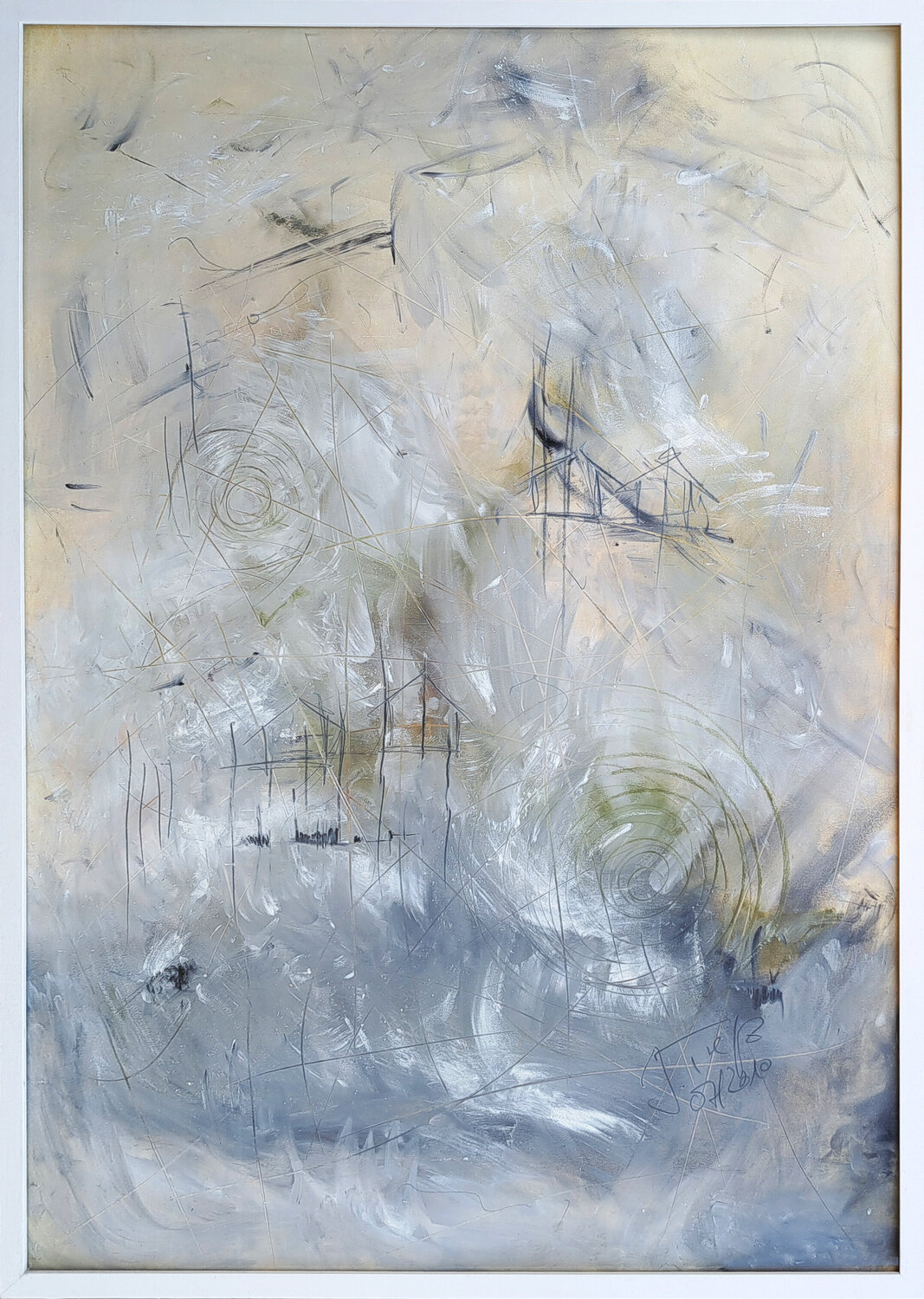 sturm II Justina Trefz Original painting for sale