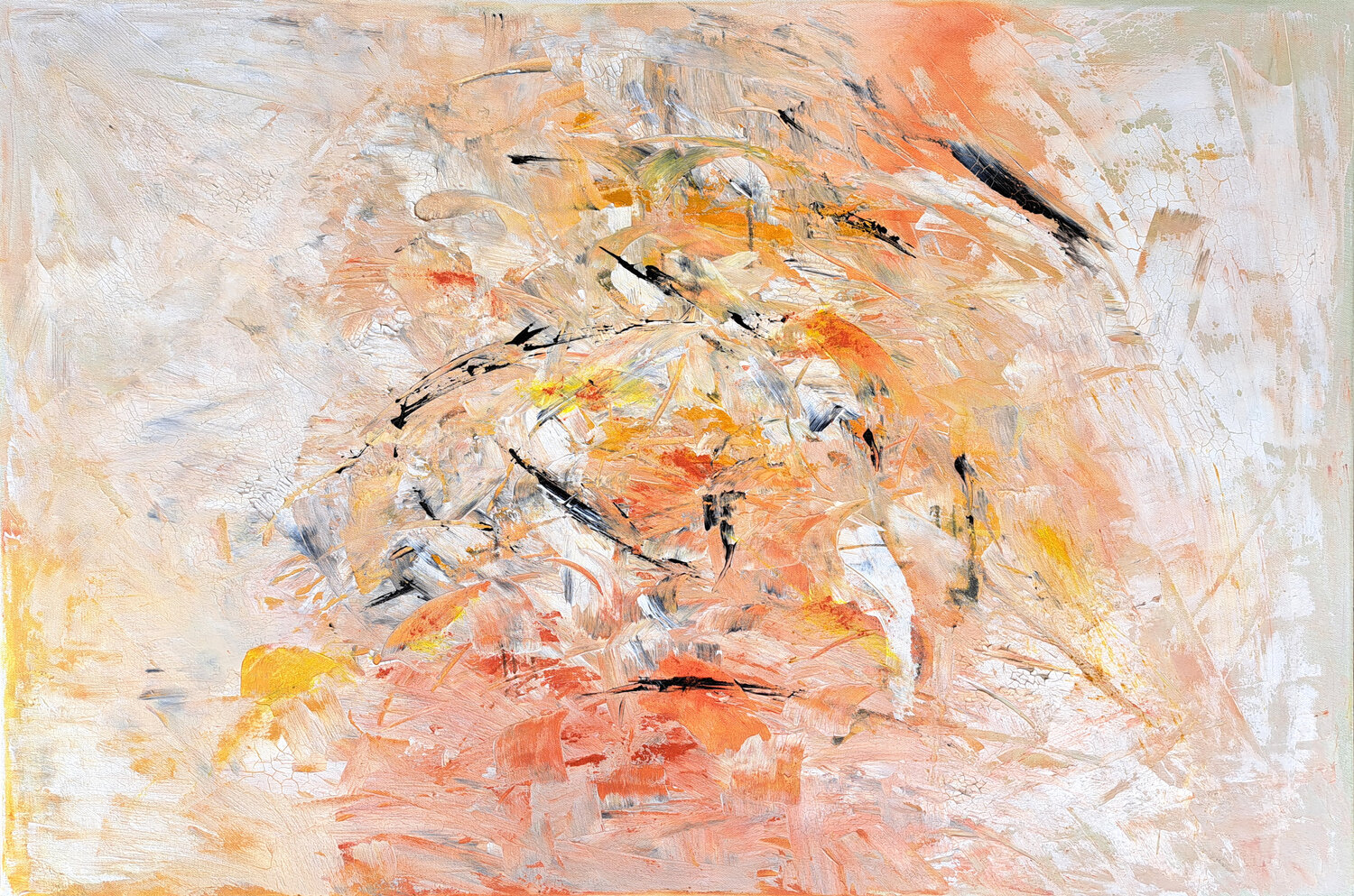 floating Justina Trefz Original painting for sale