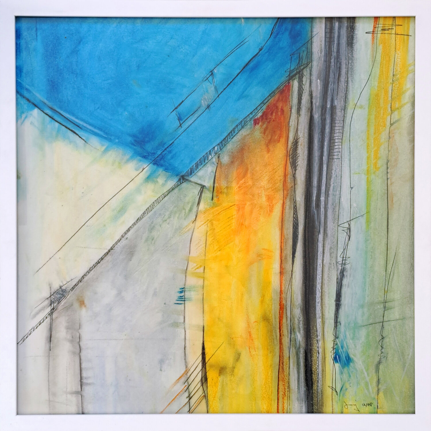 refraction Justina Trefz Original painting for sale