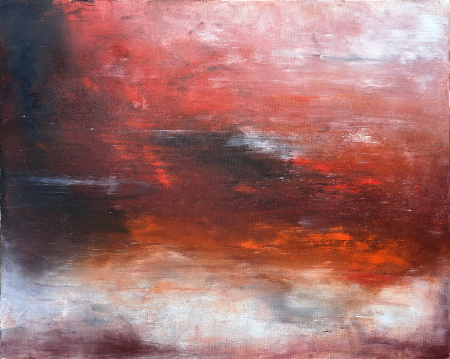 reflection Justina Trefz Original painting for sale