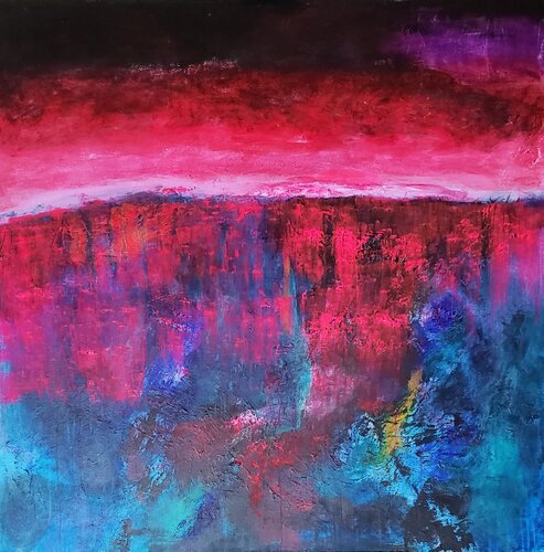 Exoplanet by Terrence Dean, Painting for Sale on Select
