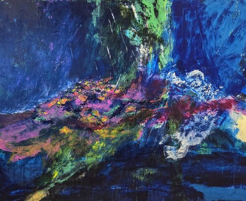 Caught in that sensual music by Terrence Dean, Painting for Sale on Select