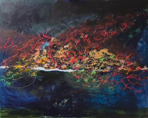 Life forms by Terrence Dean, Painting for Sale on Select