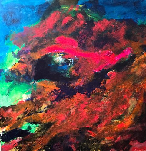 The force that through the green fuse by Terrence Dean, Painting for Sale on Select