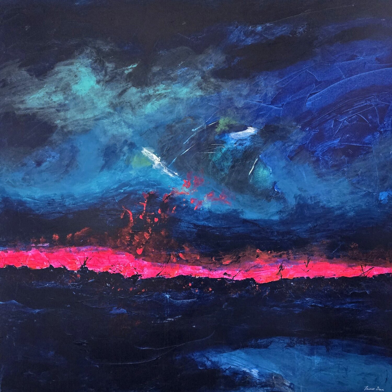 Another possible world Terrence Dean Original painting for sale