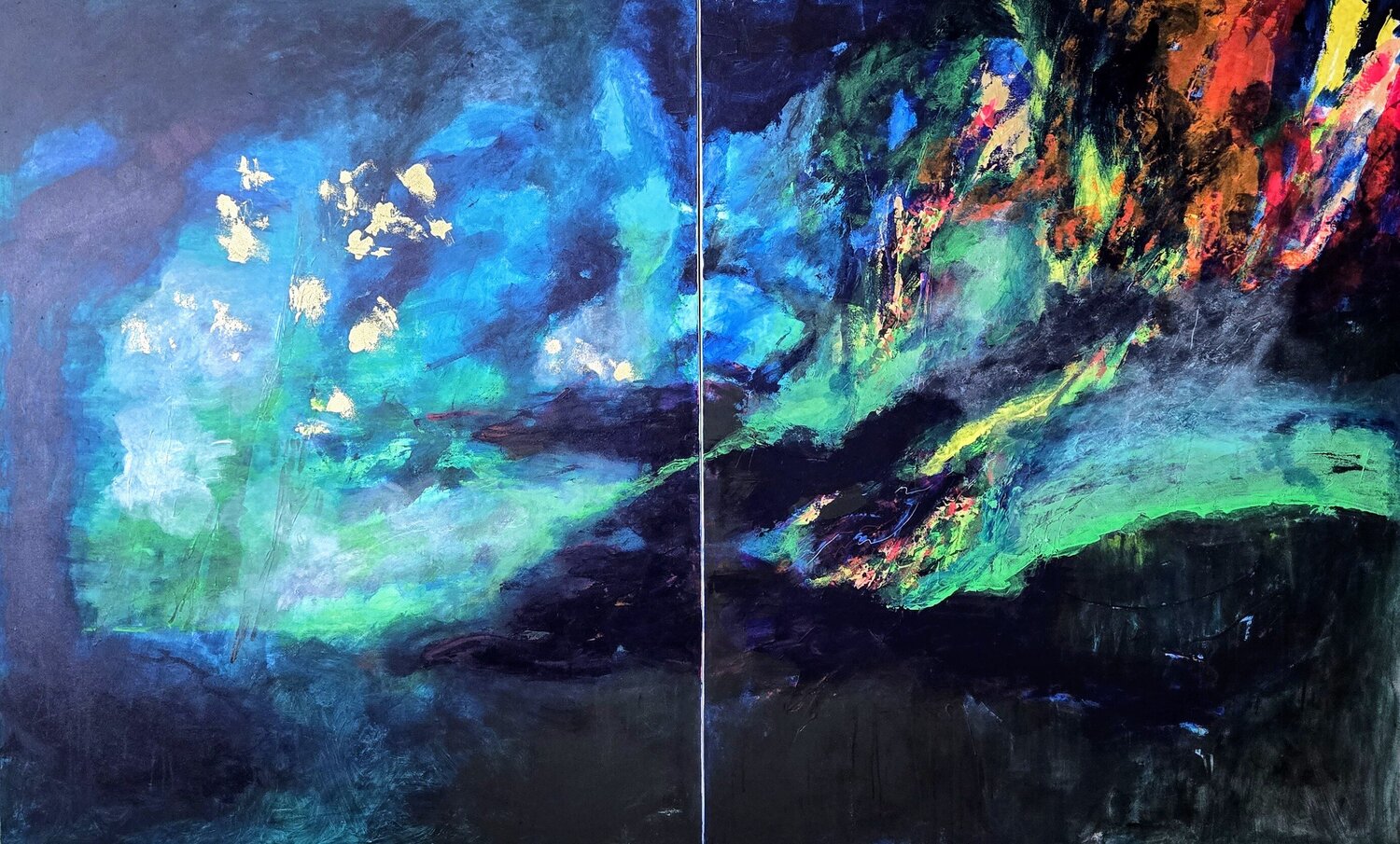 Natural / Supernatural Terrence Dean Original painting for sale