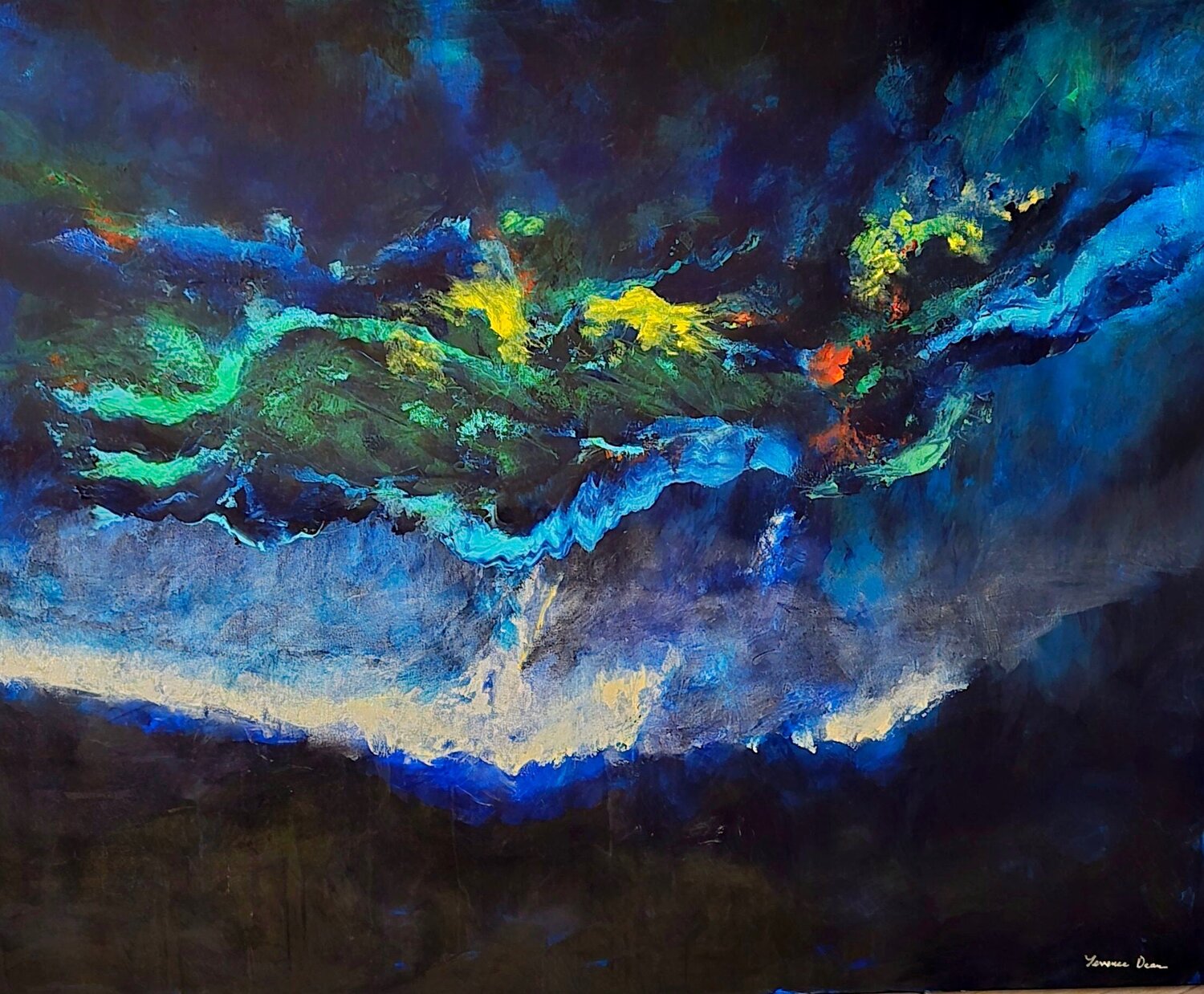 Compulsion Terrence Dean Original painting for sale