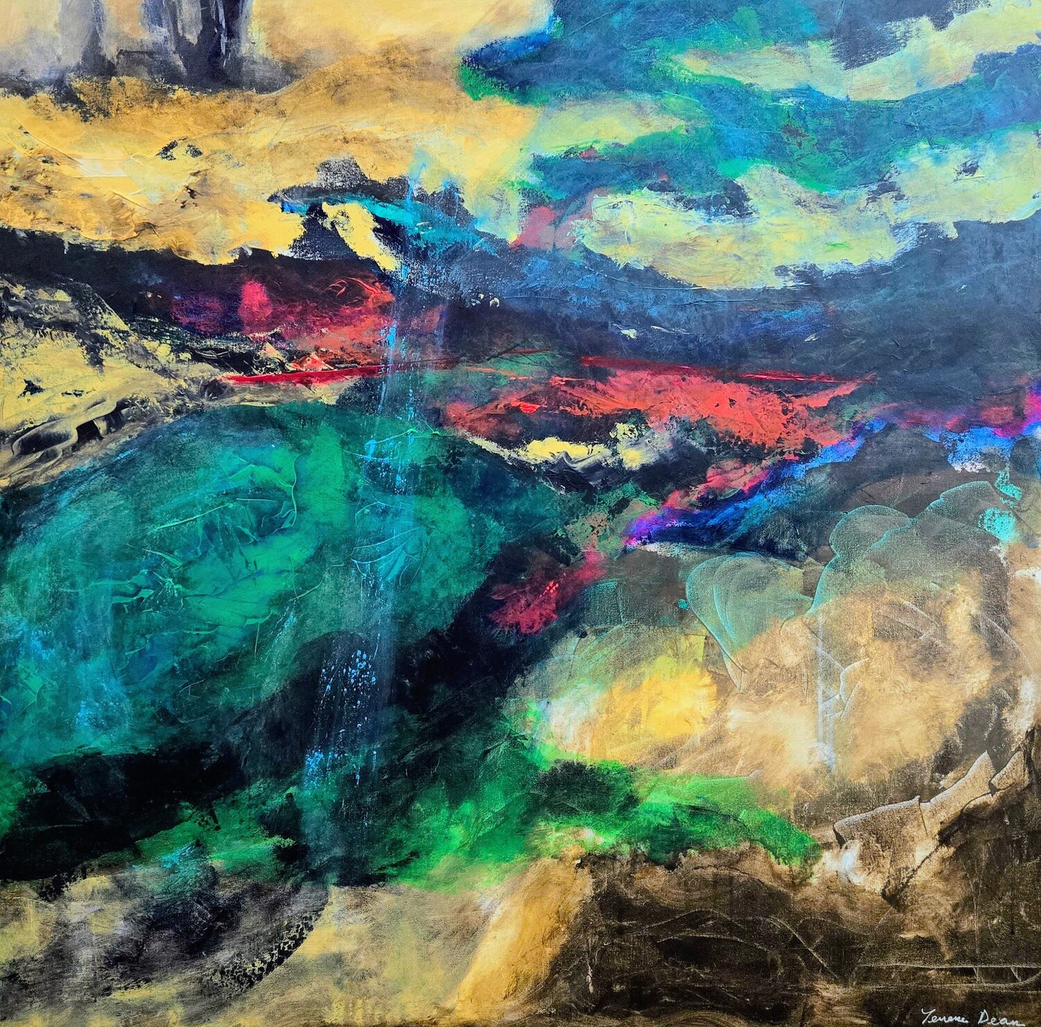 Dream Horse Terrence Dean Original painting for sale
