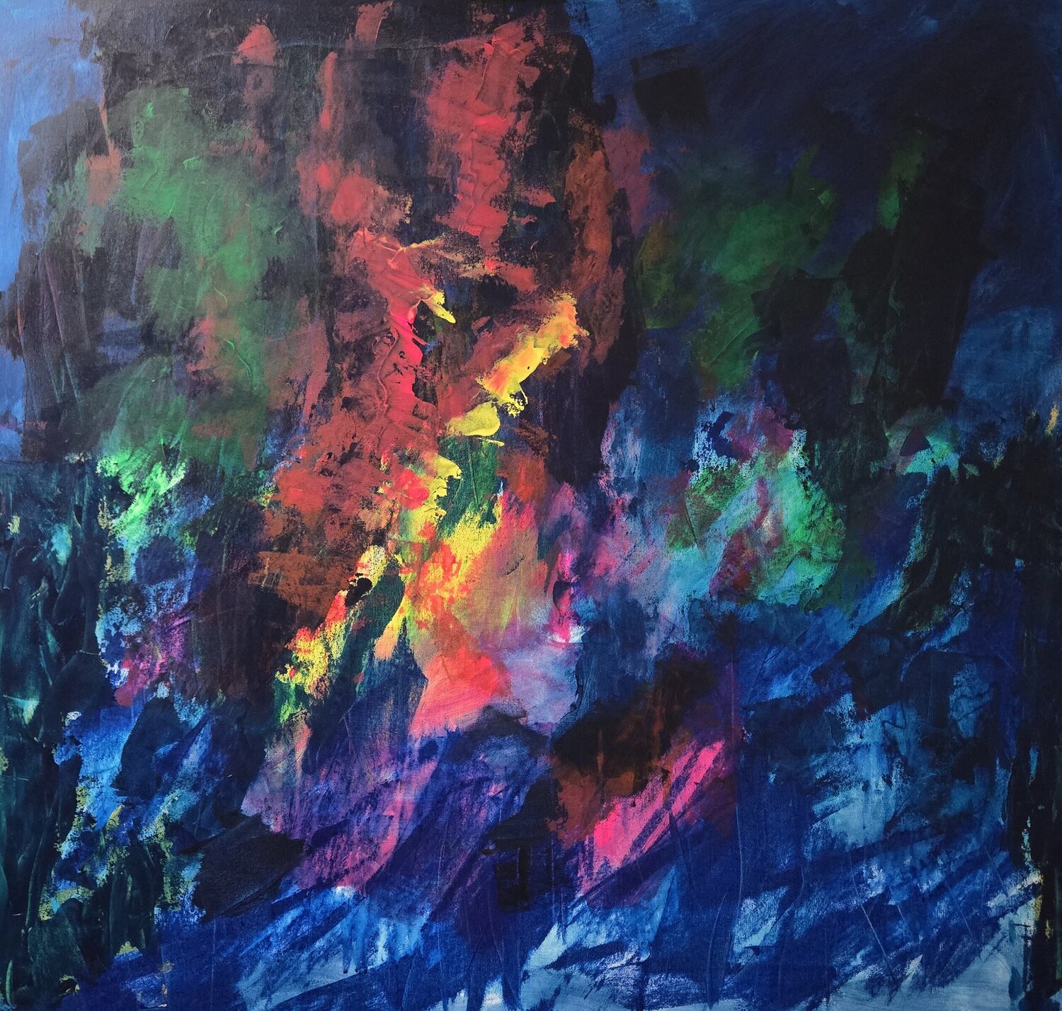 Ignition Terrence Dean Original painting for sale
