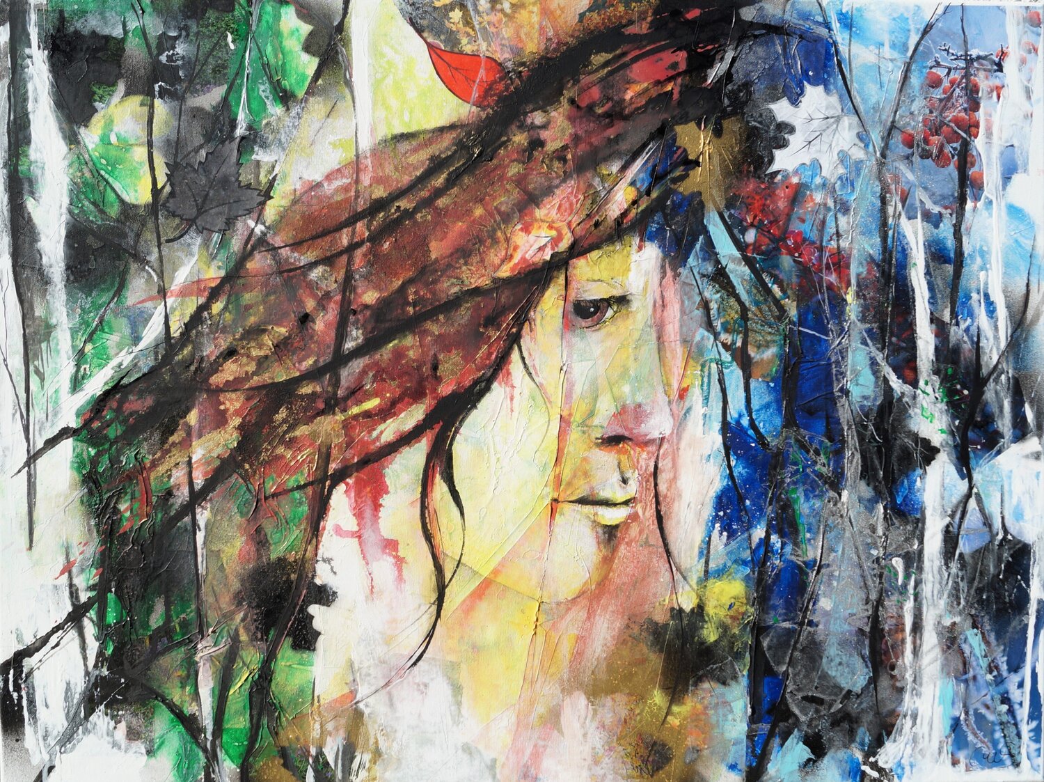Verwandlung Christine M. Original painting for sale