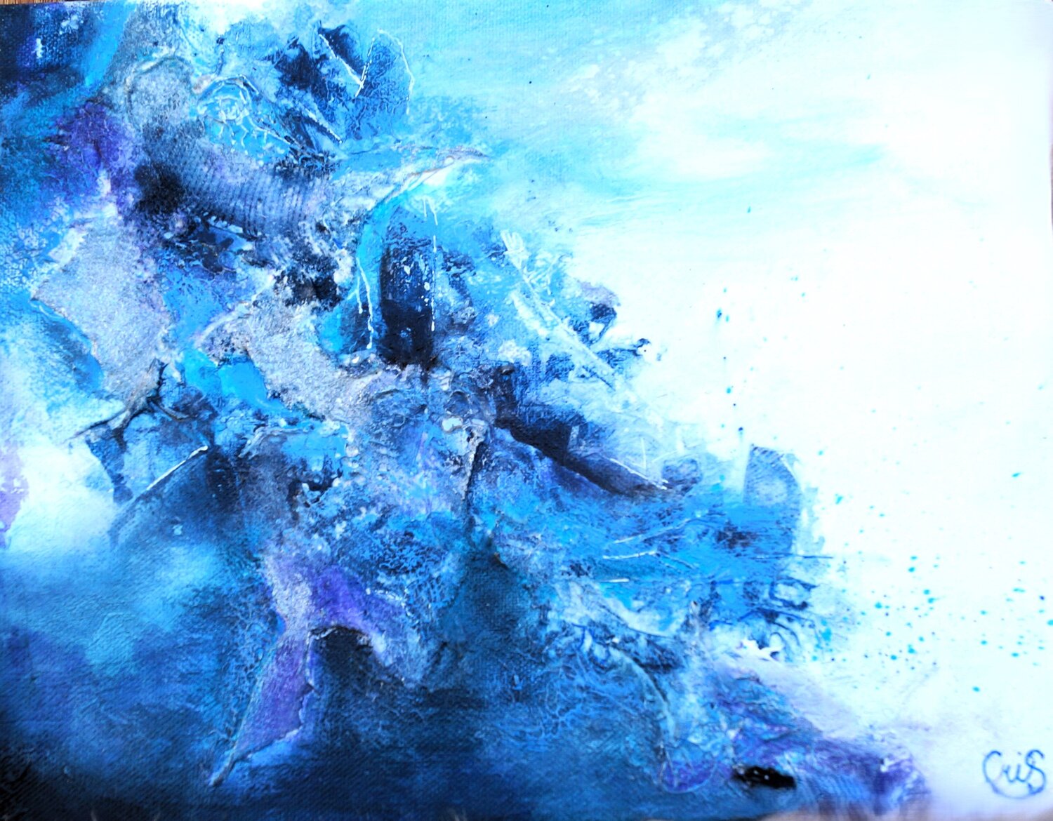 Eismeer Christine M. Original painting for sale