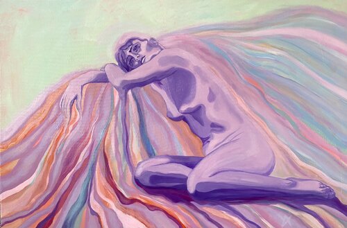Connecting to the Source by Yulia Ani, Painting for Sale on Select
