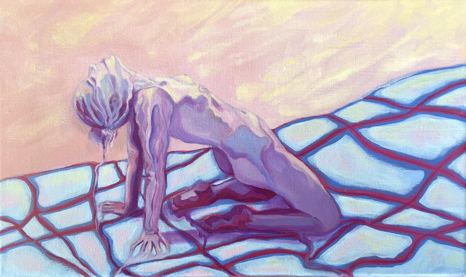 Liberty Yulia Ani Original painting for sale