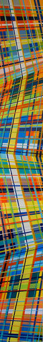 Rainbow in verticality by Jeremi Ca, Painting for Sale on Select