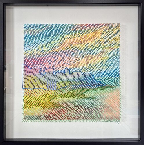 Cinetic Landscape #3 by Jeremi Ca, Painting for Sale on Select