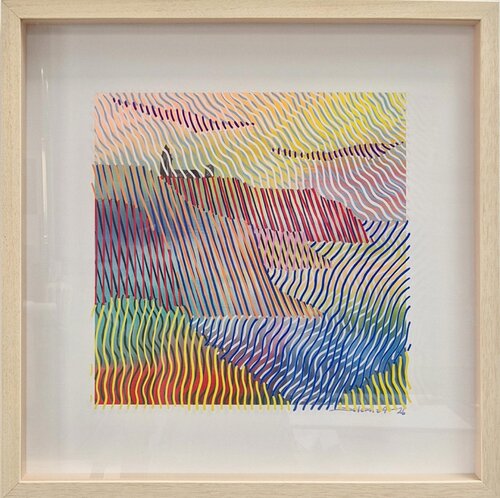 Cinetic Landscape #4 by Jeremi Ca, Painting for Sale on Select