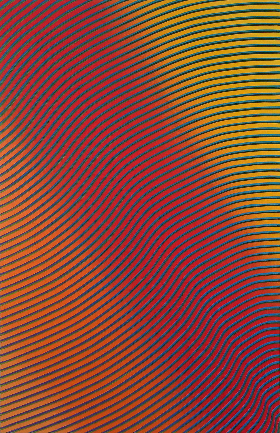 Iridescence #8 Jeremi Ca Original painting for sale