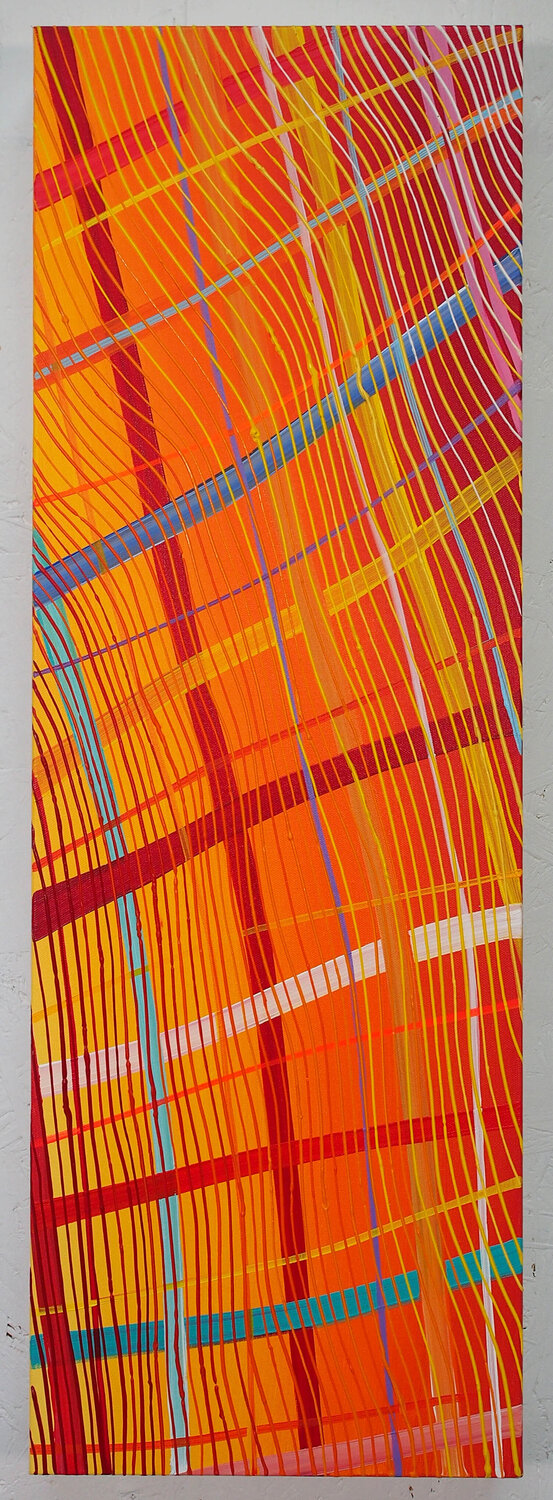Spring Lines #1 Jeremi Ca Original painting for sale