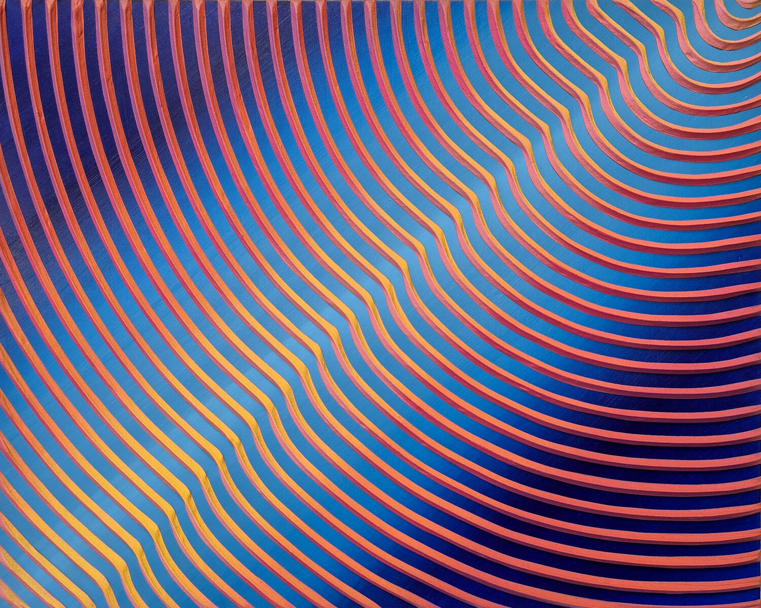 Small Iridescence #21 Jeremi Ca Original painting for sale