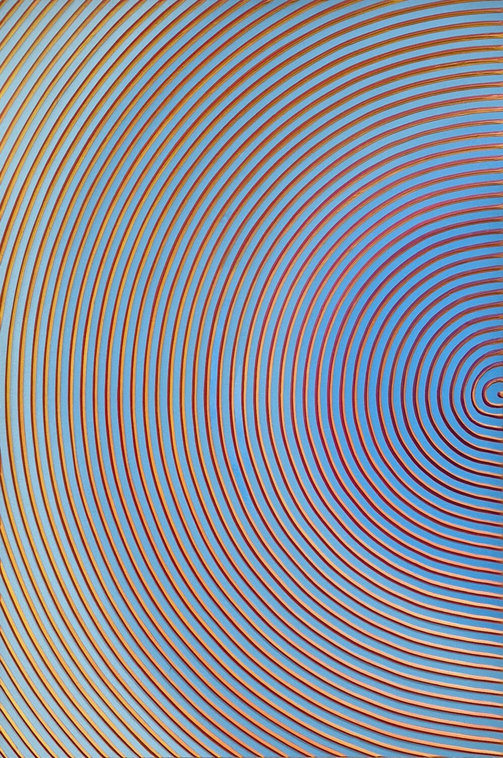 Iridescence #6 Jeremi Ca Original painting for sale