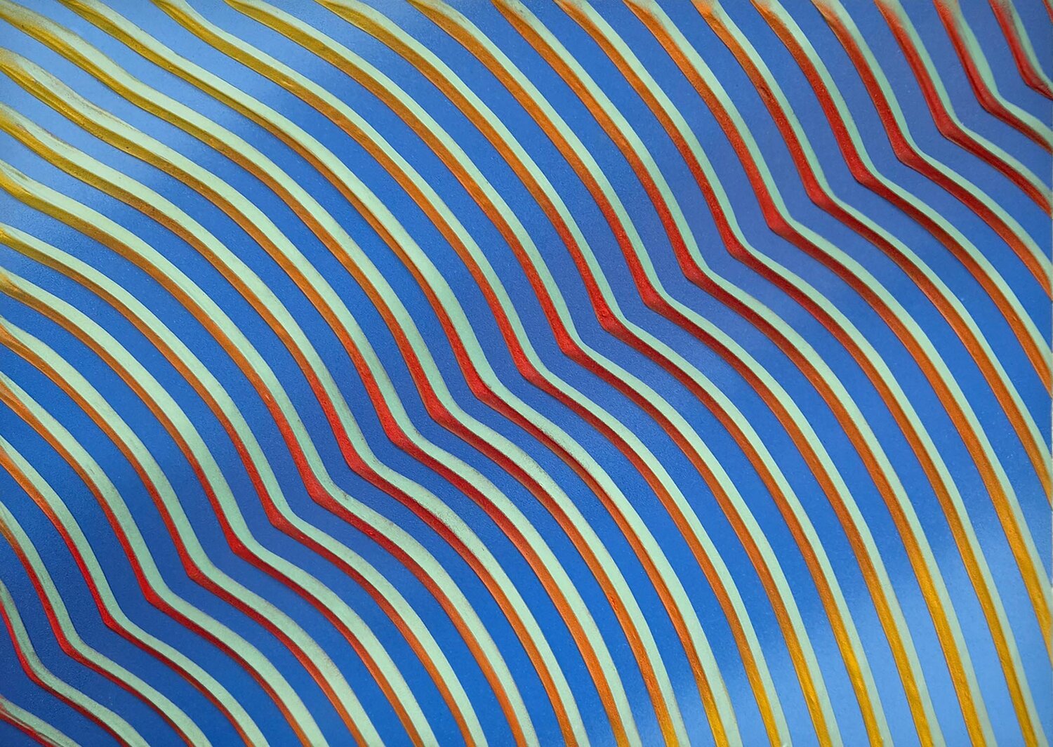 Small Iridescence #37 Jeremi Ca Original painting for sale