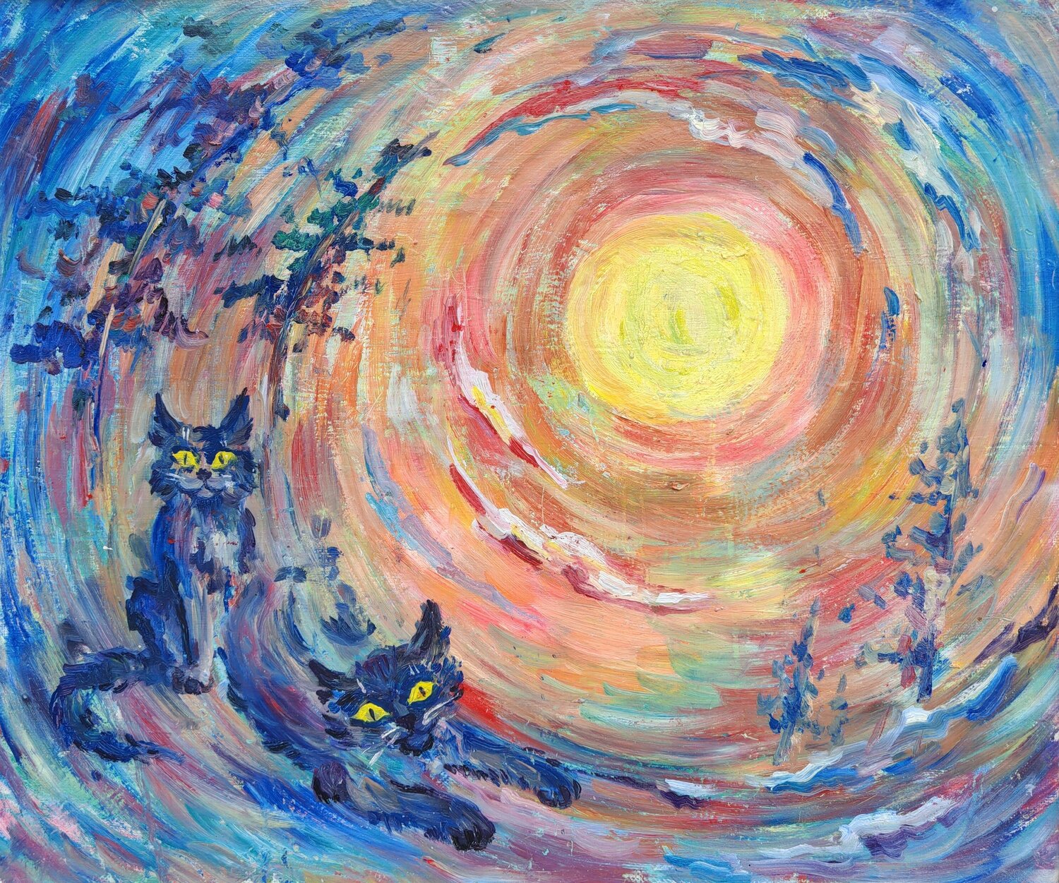 Summer Memories Galina Kolomenskaya Original painting for sale
