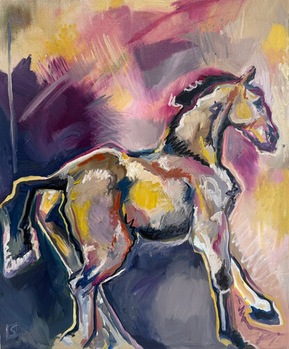 L'ÉVEIL by LAURE SAIGNE, Painting for Sale on Select