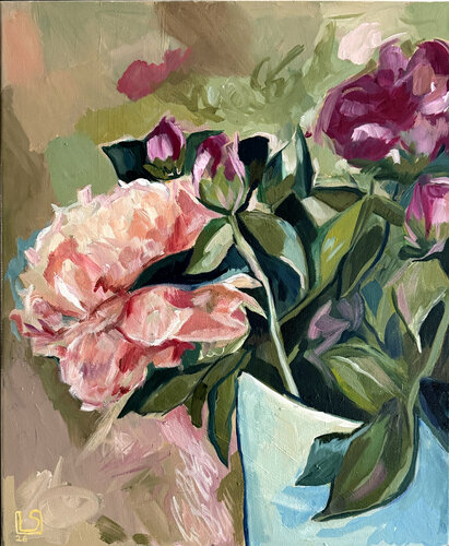 L'éclat d'un instant by LAURE SAIGNE, Painting for Sale on Select